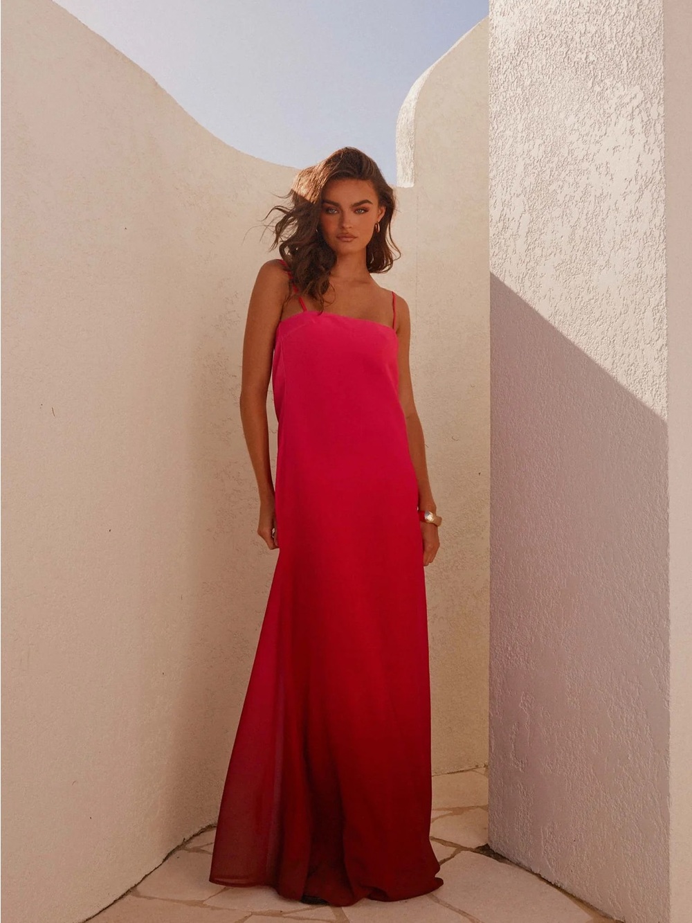 Peppermayo Bryony Cowl Maxi Dress - Pink
Pink / CA 4